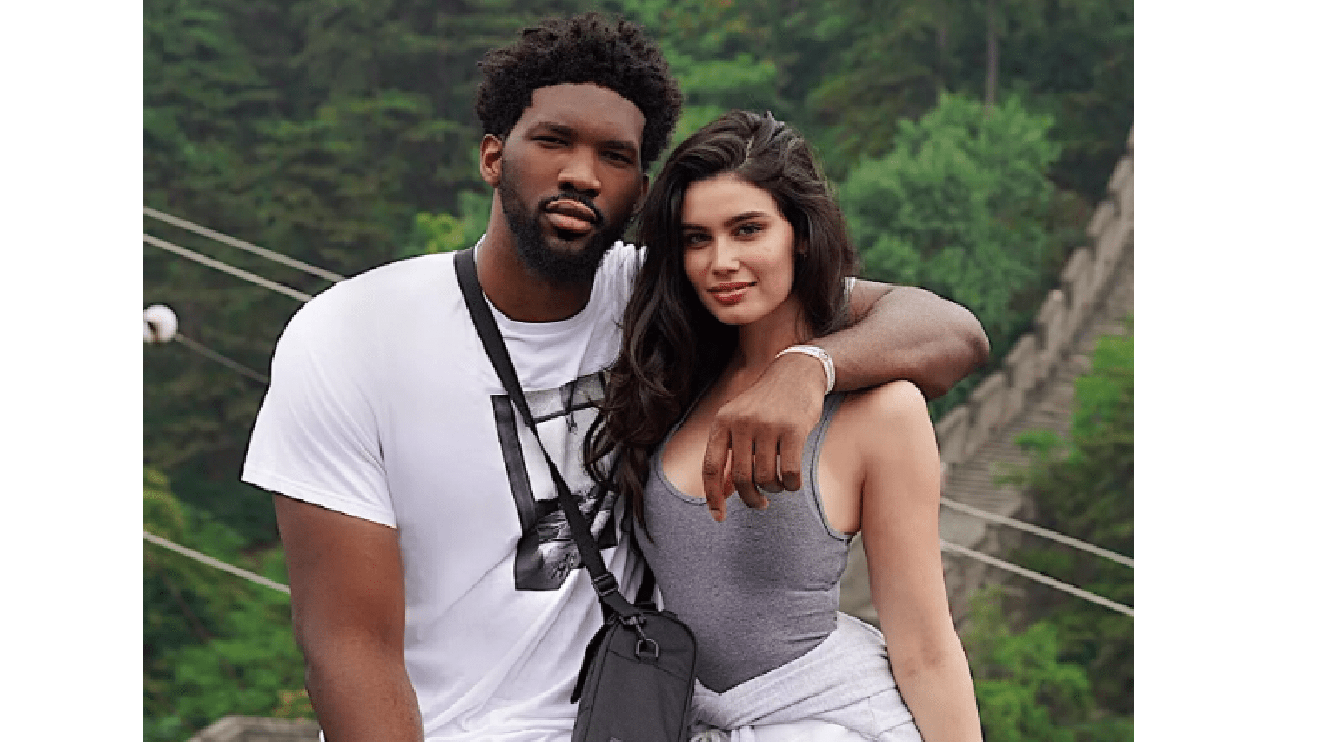 Anne de Paula, wife of Joel Embiid